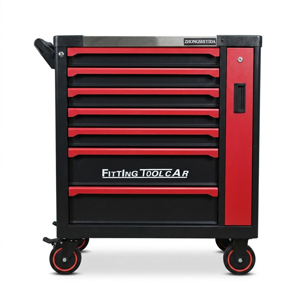 7 drawer compact tool cart for home garage DIY and light maintenance