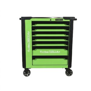 Rolling Tool Chest 7 Drawer Anti-Collision Lockable Heavy Duty Tool Cabinet for Automotive Service Center