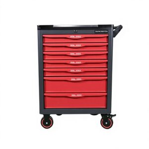 Tool Cabinet 7 Drawer Rounded Edge Heavy Duty Stainless Steel Top Rolling Tool Chest for Mechanic Garage Industry