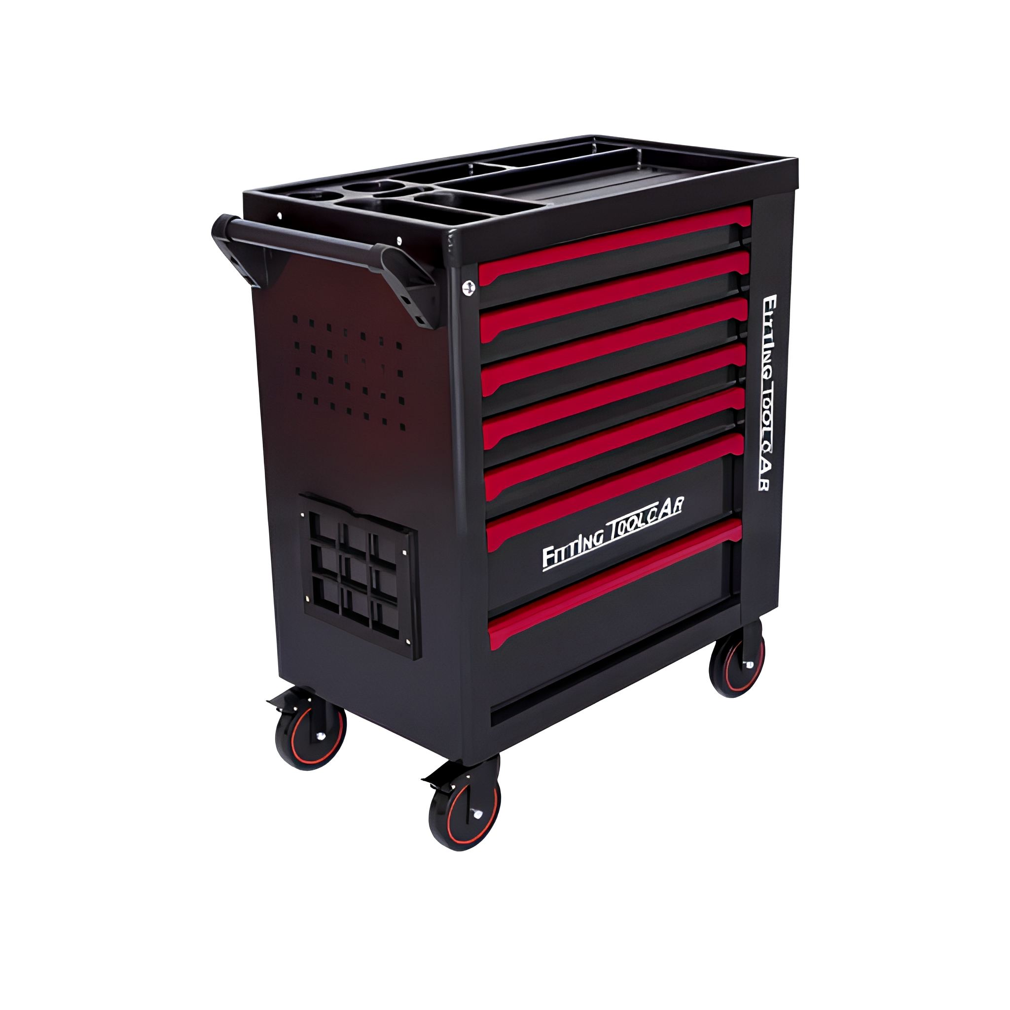 Distributor Side Opening Plastic Top 7 Drawer Heavy Duty Tool Cabinet for Garage Import Wholesaler - Image 4