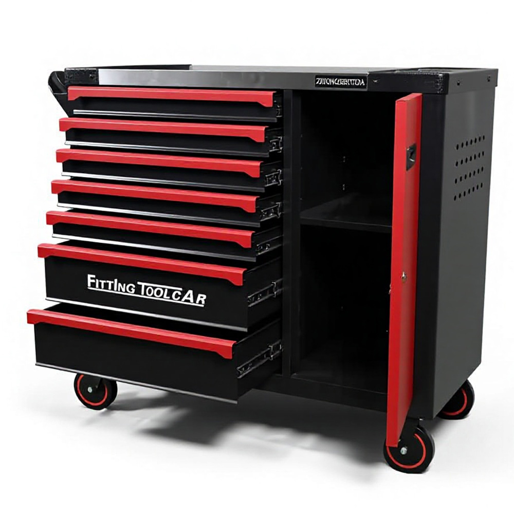 Industrial 7 Drawer Tool Cabinet for Garage - Image 3