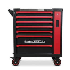 Distributor Rounded Edge Stainless Steel Top 7 Drawer Heavy Duty Tool Cabinet for Auto Repair Wholesaler